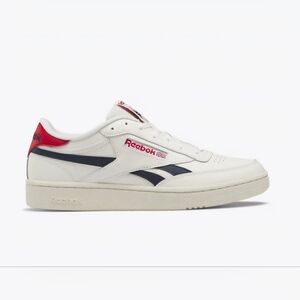 Reebok Men's White and Navy Sneakers